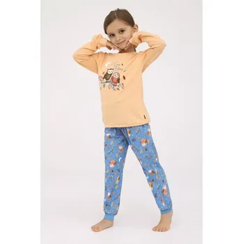 Chlapecké pyžamo Dívčí pyžamo Cornette Kids Owls 2 977/176