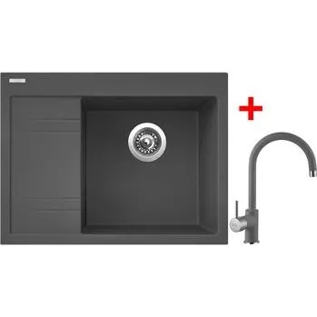 Sinks RIM 650 P Titanium + Vitalia GR