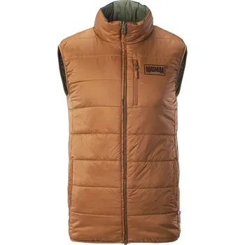 Pánská vesta Pánská Prošívaná vesta MAGNUM MAGNUM ESCARO PRIMALOFT VEST M000210495 – Hnědá L