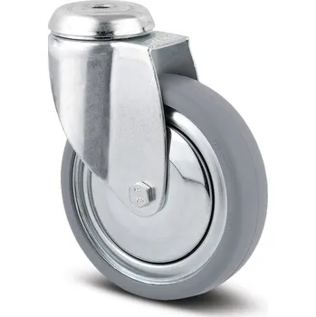 Pojezdové kolečko Agila TENTE Přístrojové kolečko 125mm, otočné, otvor pro čep, 2470DIK125P30-13