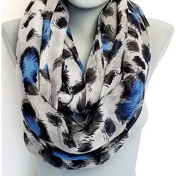 Šátek Dámský tunel se vzorem