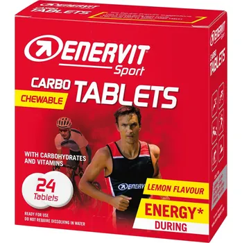 ENERVIT Carbo Tablets, box, 24 tablet citron - min. trvanlivost do 13.06.2025