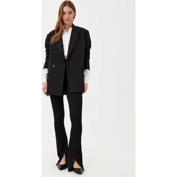 Pánské kalhoty HUGO Kalhoty z materiálu 50530455 Černá Slim Fit S