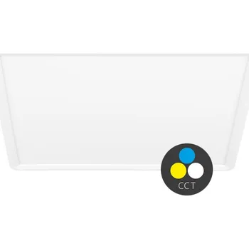 LED panel Ecolite TERY LED sv. čtverec 40W,50cm,CCT,4800lm,IP40,bílý lem