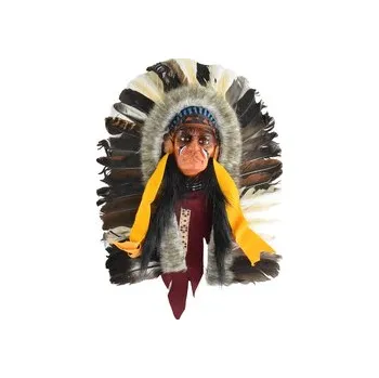 Závěsná dekorace Indiánský náčelník 25 cm - var. AF