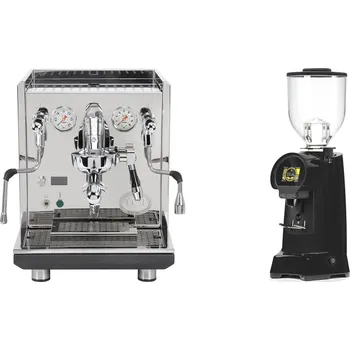 Kávovar ECM Synchronika II + Eureka Helios 65, black