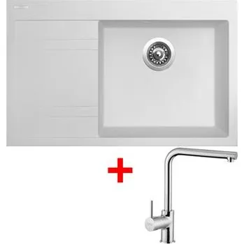 Kuchyňský dřez Sinks RIM 780 P Milk + Elka