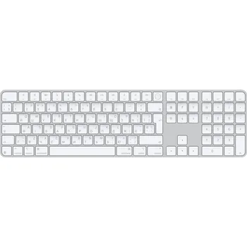 Klávesnice Apple Magic Keyboard Numeric Touch ID/Bezdrátová Bluetooth/UA layout/Bílá MXK73UA/A