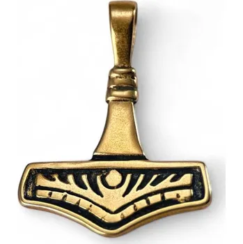 Přívěsek Drakkaria ROLF, Thorovo kladivo, bronz