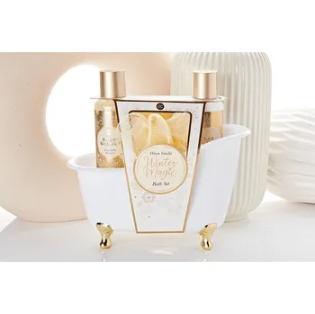 Kosmetická sada 3Pagen Kosmetická sada Zimní kouzlo sprchový gel 150 ml, tělové mléko 150 ml