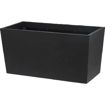 Hrnec Plastový hrnec 4LIVING 276396, černý, 76×39×39 cm