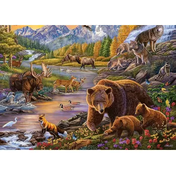 Ravensburger Puzzle Divočina XXL 500 dílků