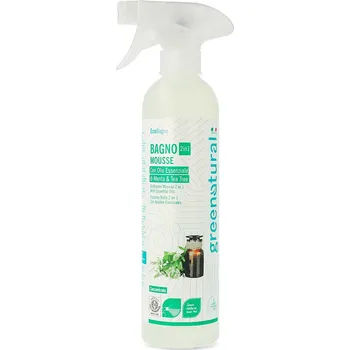 Greenatural Čistič na koupelny 2v1 máte a tea tree 500ml Greenatural Čistič na koupelny 2v1 máte a tea tree 500ml