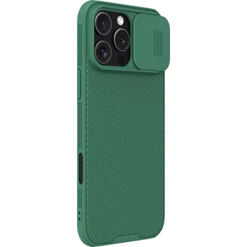 Nillkin CamShield PRO Magnetic Zadní Kryt pro Apple iPhone 16 Pro Max Dark Green