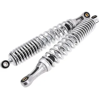 Auto-moto tlumiče zadní ROMET chromové oko/oko M8/345 mm - pár