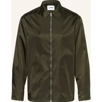 Jil Sander Pánská Bunda, tmavě zelená, 50