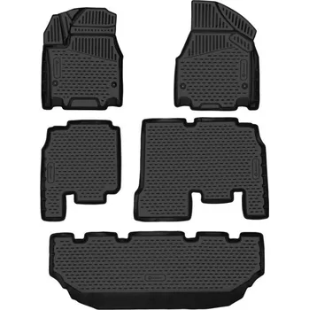 autokoberec Novline Gumové autokoberce Chrysler Pacifica 2017- (7 míst)