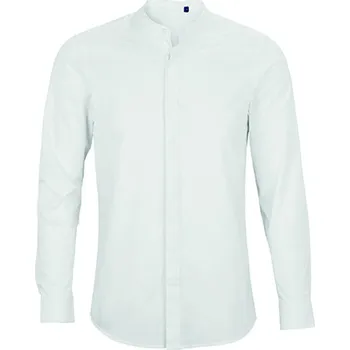 Pánská košile Neoblu Bart Pánská košile s mao límečkem SL03792 Optic white L