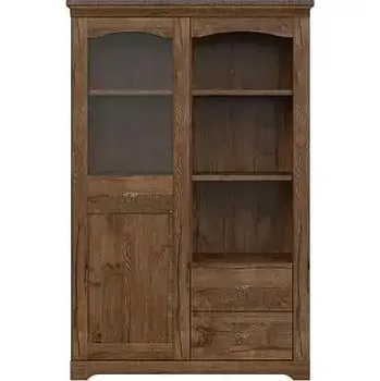 Obývací stěna Vitrína Patras REG1W2S - dub april - SLEVA 3% s kodem radost25