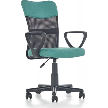 dětská židle Dětská židle TIMMY — síť / látka, černá / tyrkysová