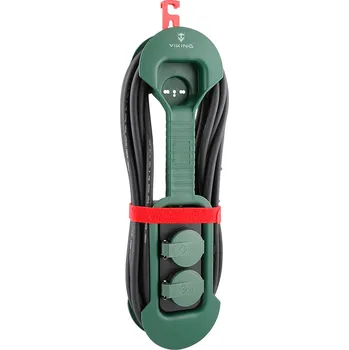 Prodlužovací kabel Viking síťová prodlužovací zásuvka R280, 2x AC 230V, IP44, délka 8 m