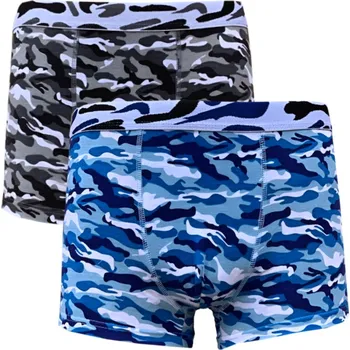 Boxerky PeSaiL Boxerky maskáčové ( 2 ks v balení ) Barva: Mix barva, Velikost: 3XL