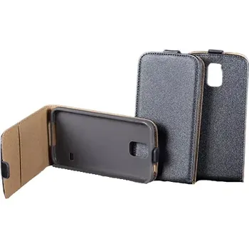 Pouzdro na mobilní telefon Pouzdro ForCell Slim Flip Xiaomi Redmi Note 3 Grafitové