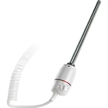 Topná tyč Tyč topná 900W bílá+termostat+odbočka T chrom