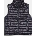 VESTA GANT SHINY LIGHT PADDED DOWN VEST BLACK