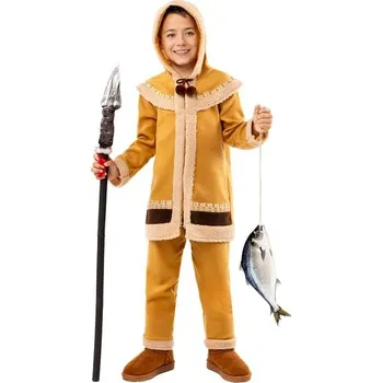 Karnevalový kostým Funiglobal - Kostým Eskimáka pro chlapce - 3-4 years