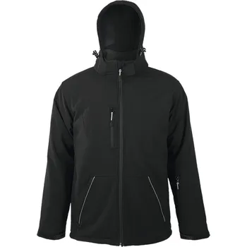 Pánská softshellová bunda SOĽS Rock Men Pánská softshellová bunda SL46604 Černá XXL