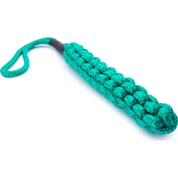 Hračka pro psa Tamer Lanová hračka | Pletený pešek | Mini | zelený - 605