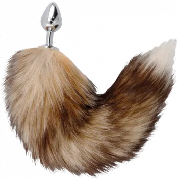 Anální kolík Easytoys Fox Tail Plug No. 5