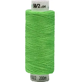 Nit Snový svět (64) Lněná nit na paličkování TEX33x4 zelená