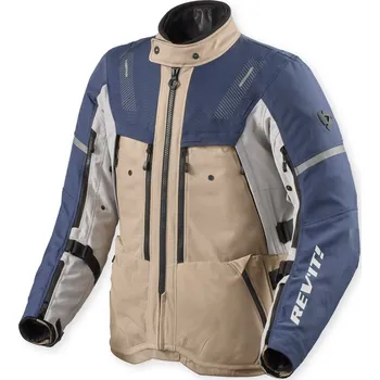 Moto bunda REVIT bunda SAND 5 H2O sand/blue - S