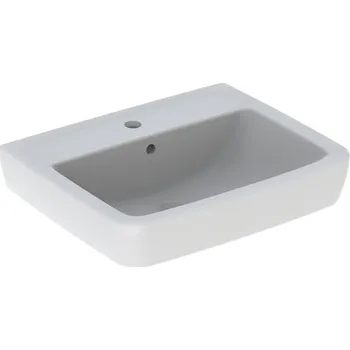 Umyvadlo Umyvadlo nábytkové 55x45cm s otvorem, bílé, CLIVIA VIGOUR