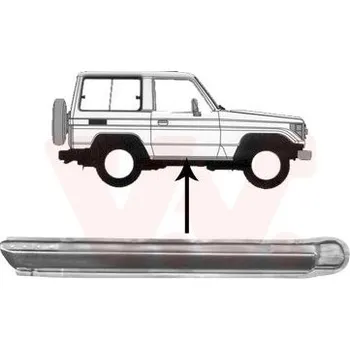 Prah karosérie Nástupní panel VAN WEZEL 5379102