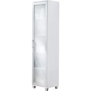 Knihovna Maridex Vitrína/regál MAXIMUS M11 Barva: bílá