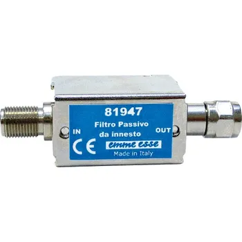 Anténní zesilovač Anténní propust DC až 790MHz Emme Esse 81947, Fm-Ff, zádrž LTE