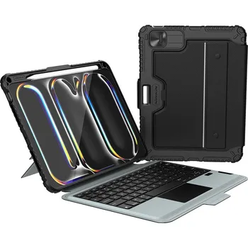 Příslušenství pro tablet Nillkin Bumper Combo Keyboard Case (Backlit Version) pro iPad Pro 11 2024 Black