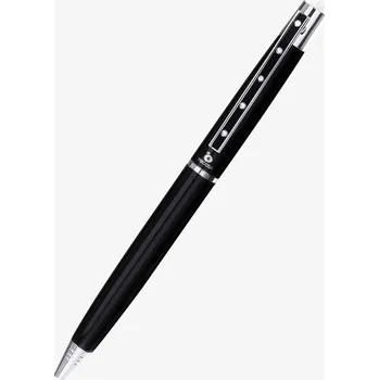 Preciosa Kuličkové pero Bonheur (štěstí) zdobené českým křišťálem Preciosa, krystal