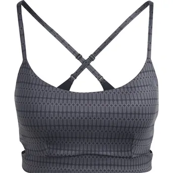 Kalhotky adidas Yoga Studio Light Support Bra Womens Grey S D-DD