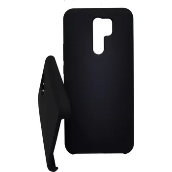 Pouzdro na mobilní telefon Pouzdro Vennus case Silicone Lite Xiaomi Redmi 9 Černé