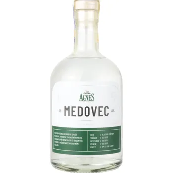 Pálenka Agnes Zelená Bohdaneč Agnes Meadicine Medovec 45% 0,5l