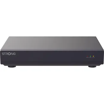 IP kamera STRONG NVR rekordér NVR1080-4P/ pro 4 kamery/ 4x PoE/ rozlišení 8Mpix/ HDMI/ VGA/ USB/ LAN/ SATA až 8TB HDD