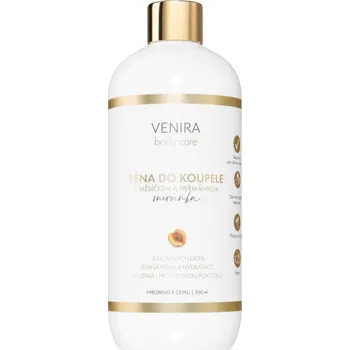 Koupelová pěna VENIRA Meruňka pěna do koupele s měsíčkem a heřmánkem 500 ml