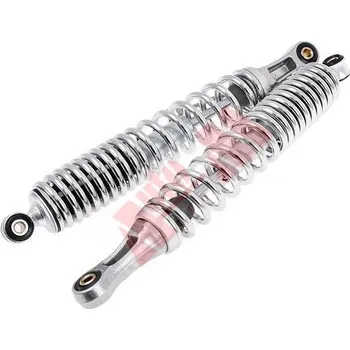 Auto-moto tlumiče zadní ROMET chromové oko/oko M10/315 mm - pár
