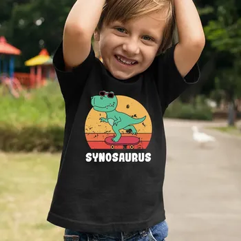 Žertovný předmět Synosaurus - dětské tričko s potiskem