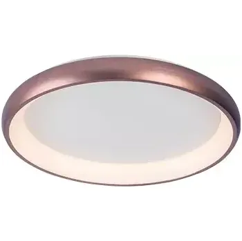 Moderní stropní svítidlo Antonio 81 měděná CCT s dálkovým ovládáním