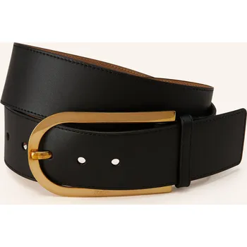 Opasek Polo Ralph Lauren Dámský Kožený Opasek, černá, 80